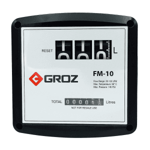Groz 20 - 120 LPM Mechanical Diesel Meter, FM/10/0-1/BSP