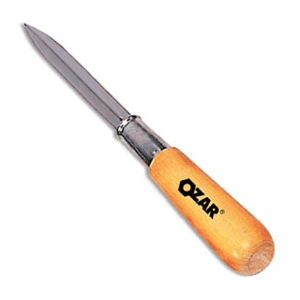 Ozar 200 mm Triangular Scraper (Solid Cutting Edges), ASM-1280