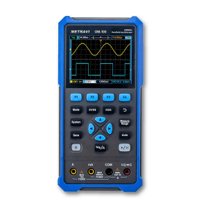 Metravi 100MHz / 500MSa/s Dual Channel Digital Handheld Oscilloscope, OM-100