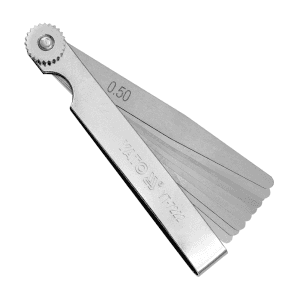 Yato 100 mm Feeler, 10 Gauges, 0.05 - 0.50 mm, YT-7222