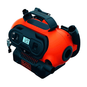 Black+Decker 160PSI AC/DC Multipurpose Cordless Tyre Inflator with Digital Guage, BDCINF18N-QS