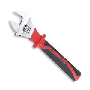 Toptul 200mm / 8 Inch VDE Insulated Adjustable Wrench, AMAD2920