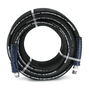 BluBird 10 Mtr / 6 mm Kevlar-Braided Pressure Washer Hose with Fittings, ZPW0610