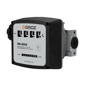 Groz 120 LPM Mechanical Oval Gear Fuel Meter, FM-OV10