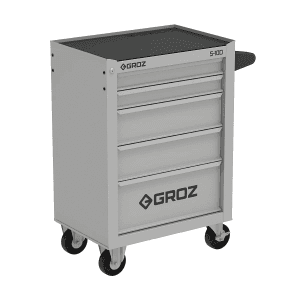 Groz 27 Inch / 5 Drawer Rolling Tool Cabinet (S10D Series), RTC/27-10D/2/GRZ