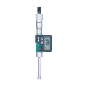 Insize 10 - 12 mm Digital Three Points Internal Micrometer with Setting Ring, 3127-12