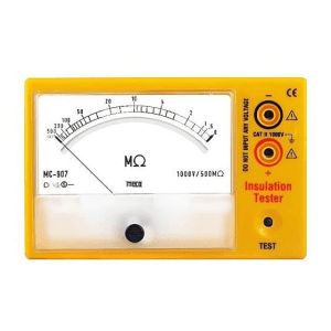 Meco 1000V - 500M Ohms Analog Insulation Tester, MC 907