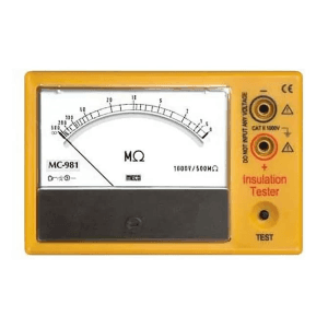 Meco 1000V - 2000M Ohms Analog Insulation Tester, MC 981