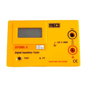 Meco 100V - 20M Ohms Digital Insulation Tester, DIT99BL - A