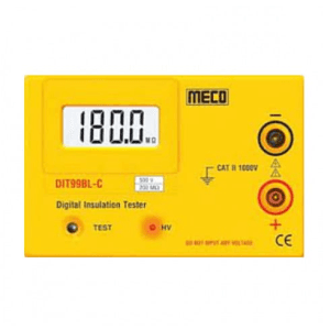 Meco 1000V - 2000M Ohms Digital Insulation Tester, DIT99BL - E