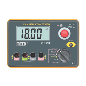 Meco 2.5kV - 20G Ohms Digital Insulation Tester With AC Voltage, DIT 918