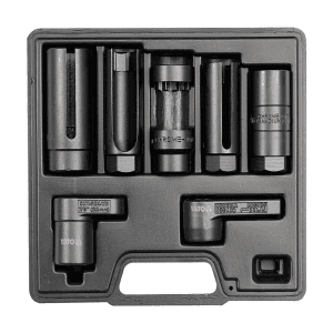 Yato 7 Pcs Oxygen Sensor And Fuel Injectors Wrench Set, YT-1751