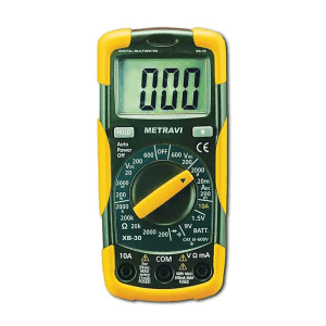 Metravi 3-1/2 Digits / 600V Digital Multimeter, XB-30