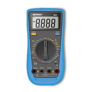 Metravi 3-1/2 Digits / 1000V Digital Multimeter, 603