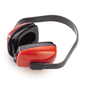 Udyogi Red Cup & Black Band Ear Muff, ET-40