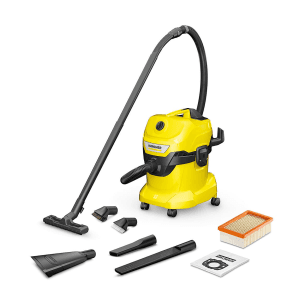 Karcher 20 Litre / 1000W WD4 V-20/6/22 Wet & Dry Vacuum Cleaner For Car, 1.628-208.0