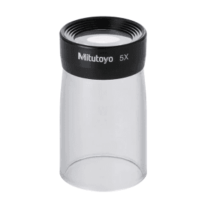 Mitutoyo 5X Magnification Clear Loupe, 183-310