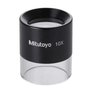 Mitutoyo 10X Magnification Clear Loupe, 183-311