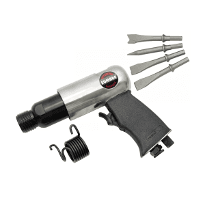 Sumake 190 mm Air Hammer with 4 Pcs Chisels (Round Shank), ST-2320/R