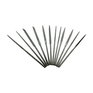 Taparia 140 mm Needle Files Set (Pack of 12 Pcs), NFS 121400