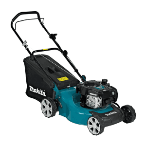 Makita 46cm (18-1/8") 150 mL 4-Stroke 2-in-1 Petrol Lawn Mower, PLM4620N2