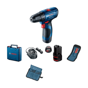 Bosch 12V Lithium-ion Professional Drill Driver (Cordless-Double Battery), GSR 120-LI