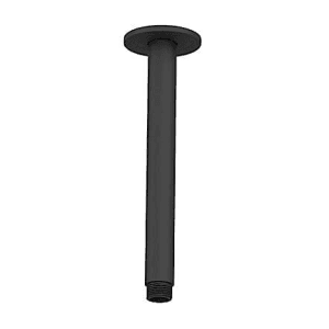 Kohler Complementary 254 mm Ceiling Mount Shower Arm In Matte Black Finish, K-22447IN-BL