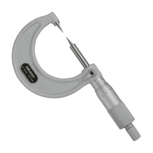 Mitutoyo 0 - 25 mm / 15 Degree Point Micrometer, 112-153