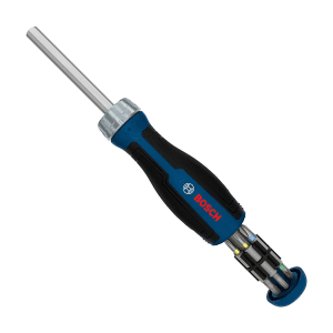 Bosch 12 Pcs Bit Ratchet Screwdriver Set with Magazine, 1 600 A03 9PK