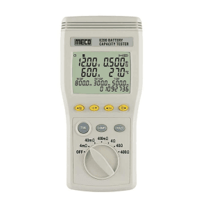 Meco Battery Capacity Tester With DC Clamp Meter (Upto 1200 AH & 60V), 6390