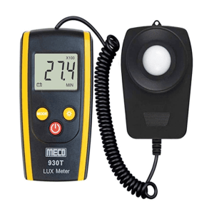 Meco 0 - 20000 FC Digital Lux Meter With Flexible Cord Sensor, 930T