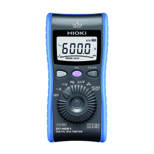 Hioki 80 V - 600 V AC Premier Pocket Digital MultiMeter, DT4221
