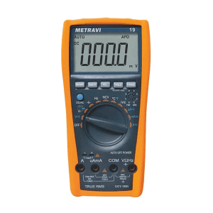 Metravi 3-3/4 Digits / 1000V Digital TRMS Auto-Ranging Multimeter, 19