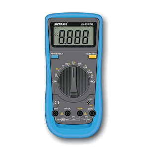 Metravi 6000 Counts / 1000V Digital TRMS Auto-Ranging Multimeter, 19-Super