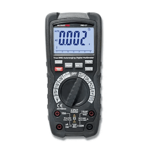 Metravi 6000 Counts / 1000 V AC / DC Digital TRMS Multimeter with VFD, PRO 27