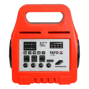 Yato 6 V/ 12 V Digital Battery Charger, YT-8301