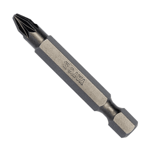 Yato PZ2 x 50 mm Length Pozidriv Screwdriver Bits (Pack of 10 Pcs), YT-78155