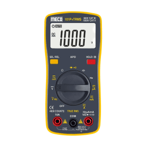 Meco 3-3/4 Digit / 4000 Counts TRMS Autoranging Pocket Size Digital Multimeter, 101P+