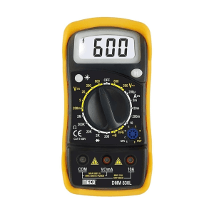 Meco 3-1/2 Digit / 2000 Counts Digital Multimeter, DMM 830L