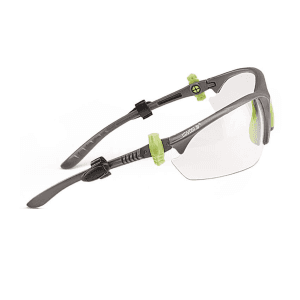Udyogi Clear Lens With Nose Bridge Safety Eyeware, TWISTER