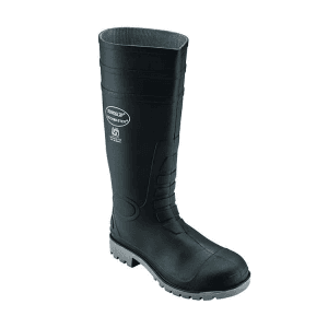 Udyogi Wellington Design PVC Rockmaster Gumboot - Steel Toe (Black)