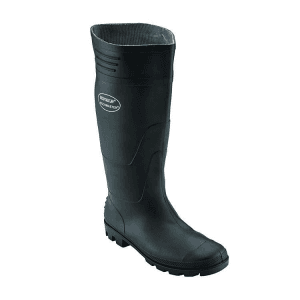 Udyogi Wellington Design PVC Rockmaster Gumboot Without Steel Toe (Black) 