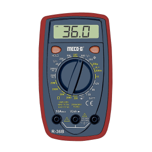 Meco-G 3-1/2 Digit / 2000 Counts Pocket Size Digital Multimeter, R-36B