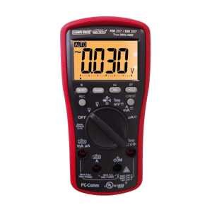 Kusam-Meco 3-5/6 Digit 6000 Counts TRMS Digital Multimeter With EF-Detection & PC Interface (20 Functions 50 Ranges), KM 257