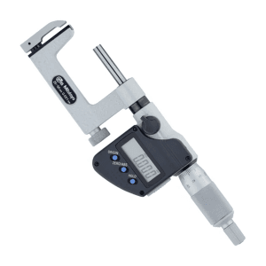 Mitutoyo 25 - 50 mm Interchangeable Anvil Type Digital Uni-mike Micrometer with Ratchet Stop, 317-252-30
