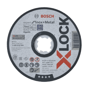 Bosch 125 x 1 mm X-LOCK Expert For Inox & Metal Straight Cutting (Pack of 25 Pcs), 2 608 619 264