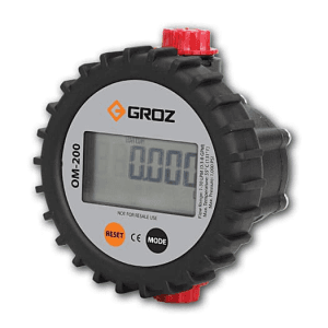 Groz 1 - 30 LPM Heavy Duty Electronic Oil Meter, OM/200/1-2/BSP