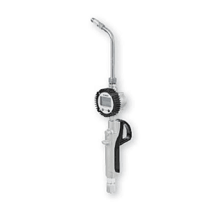 Groz 1 - 30 LPM Heavy Duty Electronic Oil Control Gun With Steel Extension & Manual Non Drip Tip, OM/200/OGN/RM/B