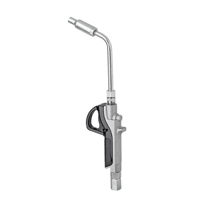 Groz 30 LPM Aluminium Die Cast Oil Control Gun With Steel Extension & Automatic Non-Drip Nozzle, OGN/SA/1-2R/B