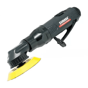 Sumake 76 mm / 3 inch Extensive Air Angle Polisher with Pad, ST-AP1063H